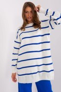 Sweter Damski Model TO-SW-1309.31 Cobalt - Factory Price Factory Price Sweter Damski Model TO-SW-1309.31 Cobalt - Factory Price Factory Price
