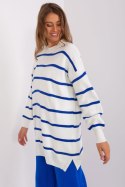 Sweter Damski Model TO-SW-1309.31 Cobalt - Factory Price Factory Price Sweter Damski Model TO-SW-1309.31 Cobalt - Factory Price Factory Price