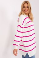 Sweter Damski Model TO-SW-1309.31 Fuksja - Factory Price Factory Price