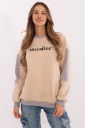 Bluza Damska Model EM-BL-983.10X Beige - Factory Price Factory Price Bluza Damska Model EM-BL-983.10X Beige - Factory Price Factory Price