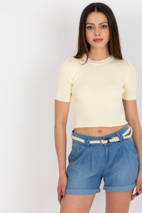 Bluzka Model BA-BZ-2305.32 Light Beige - Badu Badu