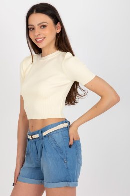 Bluzka Model BA-BZ-2305.32 Light Beige - Badu Badu