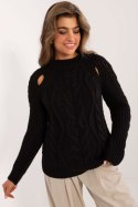Sweter Damski Model BA-SW-1560.19 Black - Badu Badu Sweter Damski Model BA-SW-1560.19 Black - Badu Badu