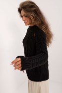 Sweter Damski Model BA-SW-1560.19 Black - Badu Badu Sweter Damski Model BA-SW-1560.19 Black - Badu Badu