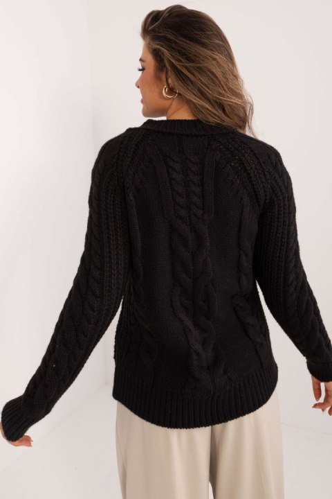 Sweter Damski Model BA-SW-1560.19 Black - Badu Badu Sweter Damski Model BA-SW-1560.19 Black - Badu Badu