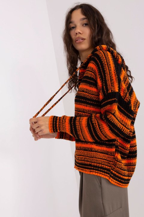 Sweter Damski Model BA-SW-8000.56P Orange - Badu Badu Sweter Damski Model BA-SW-8000.56P Orange - Badu Badu