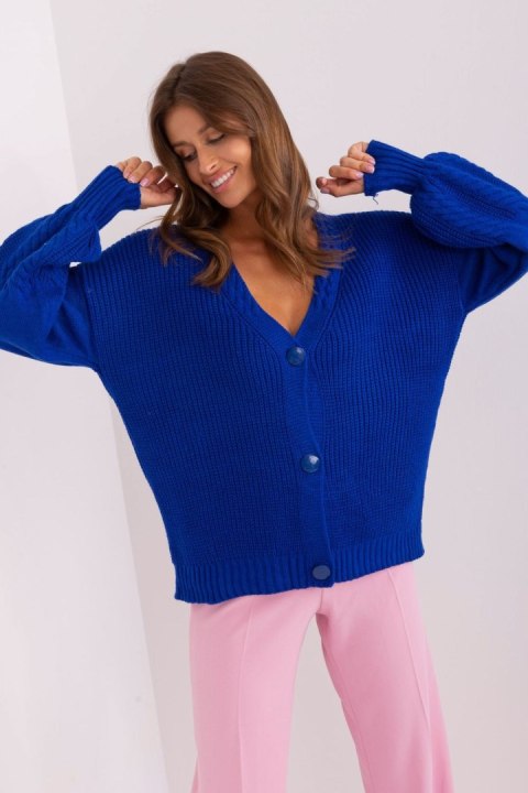Sweter Damski Model BA-SW-8014.17P Cobalt - Badu Badu Sweter Damski Model BA-SW-8014.17P Cobalt - Badu Badu
