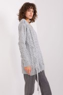 Sweter Damski Model BA-SW-8027.85P Grey - Badu Badu Sweter Damski Model BA-SW-8027.85P Grey - Badu Badu