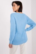 Sweter Damski Model BA-SW-8028.32 Light Blue - Badu Badu Sweter Damski Model BA-SW-8028.32 Light Blue - Badu Badu