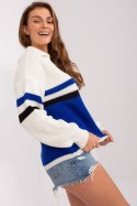 Sweter Damski Model BA-SW-8054.91P Cobalt - Badu Badu Sweter Damski Model BA-SW-8054.91P Cobalt - Badu Badu