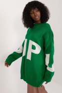 Sweter Damski Model BA-SW-8060.05P Green - Badu Badu Sweter Damski Model BA-SW-8060.05P Green - Badu Badu
