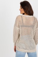 Sweter Damski Model BA-SW-9006.38P Beige - Badu Badu Sweter Damski Model BA-SW-9006.38P Beige - Badu Badu