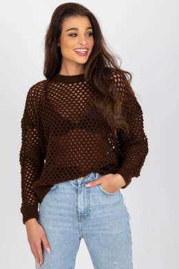 Sweter Damski Model BA-SW-9006.38P Brown - Badu Badu