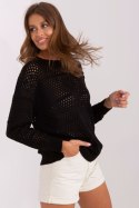 Sweter Damski Model BA-SW-9007.85P Black - Badu Badu Sweter Damski Model BA-SW-9007.85P Black - Badu Badu