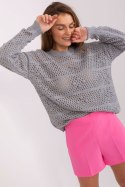 Sweter Damski Model BA-SW-9007.85P Grey - Badu Badu