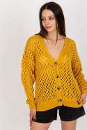 Sweter Damski Model BA-SW-9009.26P Dark Yellow - Badu Badu Sweter Damski Model BA-SW-9009.26P Dark Yellow - Badu Badu