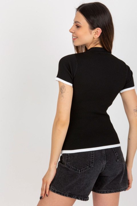 Bluzka Model BA-BZ-1456.72P Black - Badu Badu Bluzka Model BA-BZ-1456.72P Black - Badu Badu