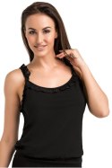 Koszulka nocna Koszulka do spania Model Sleepy 2709-1 Black - Teyli Teyli Koszulka nocna Koszulka do spania Model Sleepy 2709-1 Black - Teyli Teyli