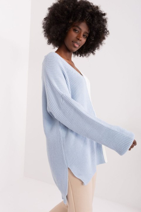 Sweter Damski Model BA-SW-0655.85P Ecru - Badu Badu Sweter Damski Model BA-SW-0655.85P Ecru - Badu Badu