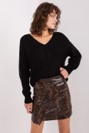 Sweter Damski Model BA-SW-8028.77 Black - Badu Badu Sweter Damski Model BA-SW-8028.77 Black - Badu Badu