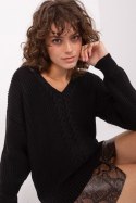 Sweter Damski Model BA-SW-8028.77 Black - Badu Badu Sweter Damski Model BA-SW-8028.77 Black - Badu Badu