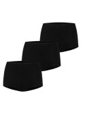 Szorty Komplet Bokserki Model Andrea 1162-3 Black - Teyli Teyli Szorty Komplet Bokserki Model Andrea 1162-3 Black - Teyli Teyli