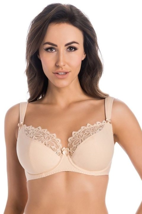 Biustonosz Soft Biustonosz Semi-Soft Model Eco Exclusive 207 Beige - Teyli Teyli Biustonosz Soft Biustonosz Semi-Soft Model Eco Exclusive 207 Beige - Teyli Teyli