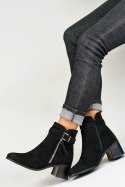 Botki Model 5733B Black - PRIMO PRIMO Botki Model 5733B Black - PRIMO PRIMO