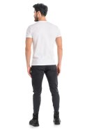 T-shirt Męski Model Luca 1502 White - Teyli Teyli T-shirt Męski Model Luca 1502 White - Teyli Teyli