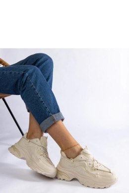 Beżowe sneakersy sportowe damskie Urena - Solea Solea