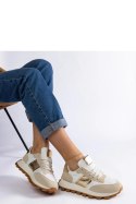 Beżowe sneakersy z widocznym protektorem Restia - Solea Solea