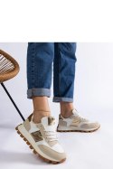 Beżowe sneakersy z widocznym protektorem Restia - Solea Solea