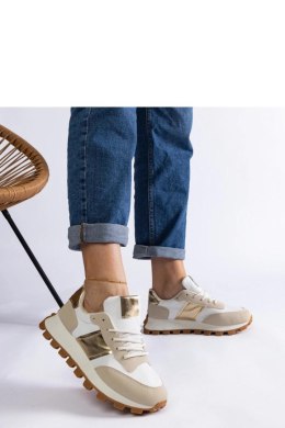 Beżowe sneakersy z widocznym protektorem Restia - Solea Solea