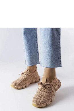Beżowe sportowe sneakersy Élodie - Solea Solea