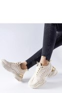 Beżowe sportowe sneakersy Laudes - Solea Solea