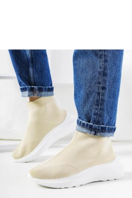 Beżowe wysokie sneakersy Jennifer - Solea Solea