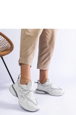 Białe damskie sneakersy na masywnej podeszwie Colunga - Solea Solea