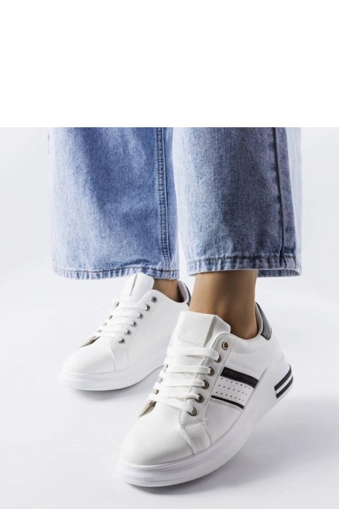 Białe sneakersy na platformie Lanoie - Solea Solea Białe sneakersy na platformie Lanoie - Solea Solea