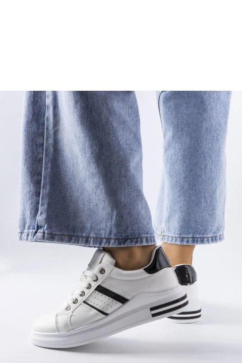 Białe sneakersy na platformie Lanoie - Solea Solea Białe sneakersy na platformie Lanoie - Solea Solea