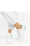 Białe sneakersy z zielonymi wstawkami Anaunia - Solea Solea Białe sneakersy z zielonymi wstawkami Anaunia - Solea Solea