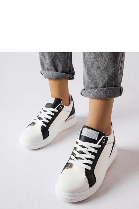 Biało-czarne buty ze srebrnym akcentem Palais - Solea Solea Biało-czarne buty ze srebrnym akcentem Palais - Solea Solea