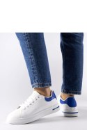 Biało-granatowe sneakersy Leland - Solea Solea Biało-granatowe sneakersy Leland - Solea Solea