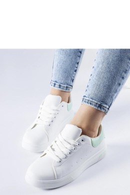 Biało-miętowe sneakersy Leland - Solea Solea