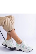 Biało-zielone klasyczne sportowe sneakery Sedilla - Solea Solea Biało-zielone klasyczne sportowe sneakery Sedilla - Solea Solea