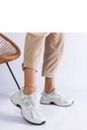 Biało-zielone klasyczne sportowe sneakery Sedilla - Solea Solea Biało-zielone klasyczne sportowe sneakery Sedilla - Solea Solea