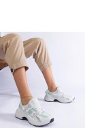 Biało-zielone klasyczne sportowe sneakery Sedilla - Solea Solea Biało-zielone klasyczne sportowe sneakery Sedilla - Solea Solea