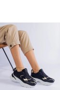 Czarne sneakersy na masywnej podeszwie Torreza - Solea Solea Czarne sneakersy na masywnej podeszwie Torreza - Solea Solea