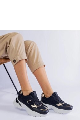 Czarne sneakersy na masywnej podeszwie Torreza - Solea Solea