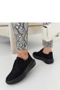 Czarne sneakersy na platformie Lori - Solea Solea