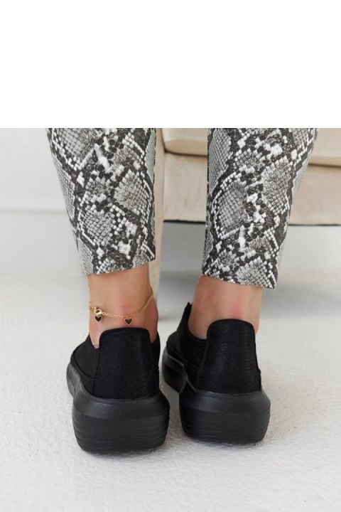 Czarne sneakersy na platformie Lori - Solea Solea Czarne sneakersy na platformie Lori - Solea Solea